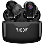True Wireless Earbuds with Noise Cancelling Mic 48Hrs Playtime LED Display