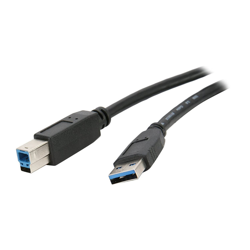 New Nippon Labs Usb3 3Ab 3 Feet Usb 3 0 A Male To B Male Cable Black