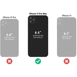 Lifeproof Next Screenless Series Case For Iphone 11 Pro Max Only Non Retail Packaging Black Crystal