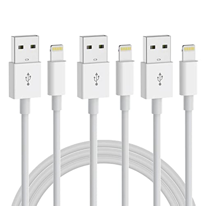 Iphone Charger 3Pack 10Ft 6Ft Long Lightning Cable