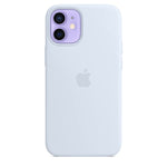 Apple Silicone Case With Magsafe For Iphone 12 Mini Cloud Blue