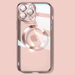 Magnetic Clear Case For Iphone 14 Pro Max With Camer