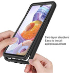New For Lg Stylo 6 Case Wallet With Bulit In Screen Protector