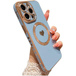 Cute Love Heart Soft Back Cover Raised Full Camera Lens Protection Case for iPhone 14 Pro Max 515
