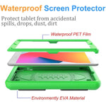 Shockproof Handle Stand Kids Case With Built In Screen Protector For New Ipad 10 2 2021 2020 2019 Ipad 9Th 8Th 7Th Generation Case