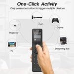 Universal Remote with Hub and App, All in One Smart Universal Remote Control with Customize Activities