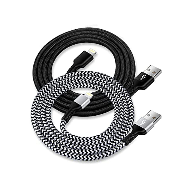 Usb A To Lightning Cord Nylon Braided Iphone Charger Cable
