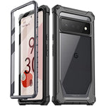 Dual Layer Case With Card Slot Holder And Kickstand For Google Pixel 6 Pro