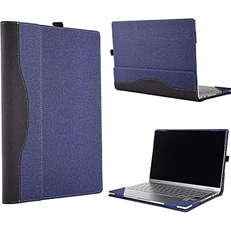 For Samsung Galaxy Book 15 Inch Laptop Cover Case Anti Falling With Bracket Facilitate Heat Dissipation Blue