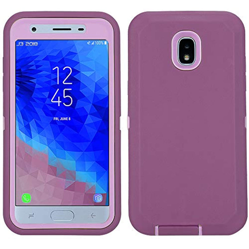 New Case For Galaxy J3 2018 Heavy Duty Shockproof Defender Armor Protecti