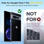 Airbag Shockproof Case with Non Slip Soft TPU Edge for Pixel 7 Pro Case