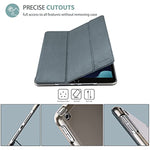 Slim Stand Hard Back Shell Protective Smart Cover Case for iPad iPad 9th Generation 2021/ iPad 8th Generation 2020/ iPad 7th Generation 2019