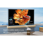 Wifi 6 And Bluetooth Movie Projector With 4K Support