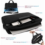 17 3 18 4 Inch Laptop Briefcase With Cross Body Shoulder Bag Design Laptop Case Fits Dell Hp Asus Lenovo Macbook Pro