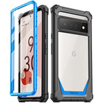 Dual Layer Case With Card Slot Holder And Kickstand For Google Pixel 6 Pro