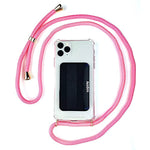 Keebos Pink Crossbody Phone Case With Strap And Card Holder Wallet Phone Case Designed For All Iphones Including Iphone 11 Pro Max