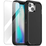 Shockproof Dust Proof 3 Layer Military Protective Tough Durable Cover For Iphone