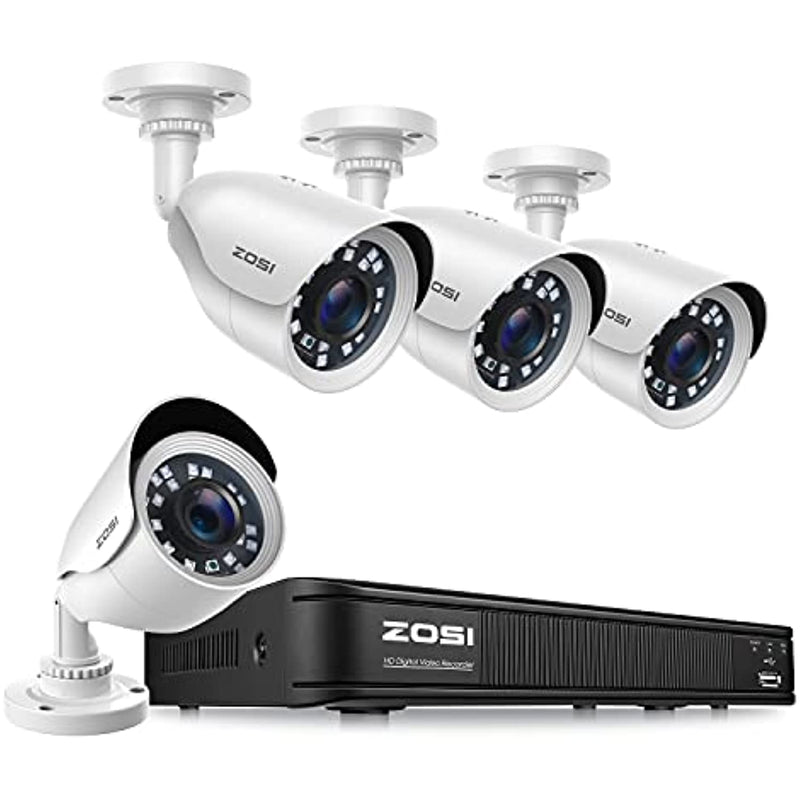 Full 1080P Home Security Camera System Outdoor Indoor No Hdd