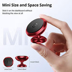Adjustable Magnet Cell Phone Mount Compatible with iPhone, Samsung, LG, GPS & Mini Tablet 384