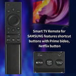 Replacement Remote Control for Samsung Smart TV, with Magic Voice, Fit for Samsung Smart TV QLED 4K 8K UHD,NEO QLED,Crystal UHD 4K