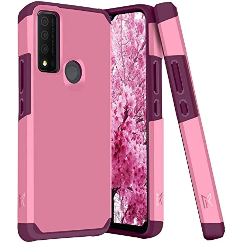 Tcl 30 Xe 5G Case Inch Dual Layer Hybrid Shockproof Drop Protection