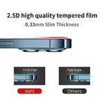 Aintmetek Glass Screen Protectors Compatible With Iphone 13 Pro 6 1 Inch 3 Packs Of Hd Tempered Glass Films 2 Packs Of Mobile Phone Lens Screen Protectors Easy To Install