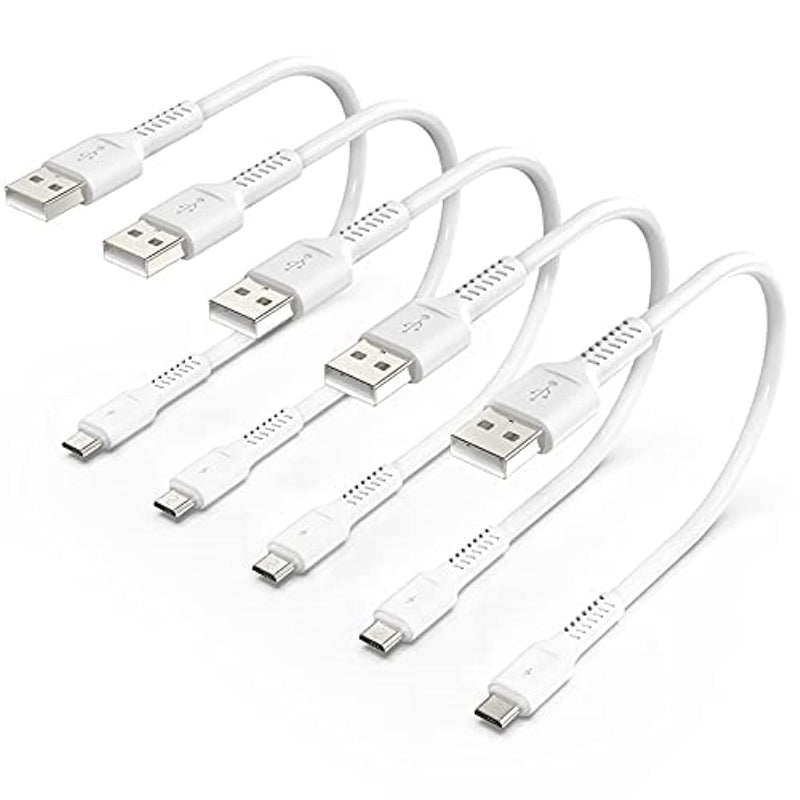 5 Pack Android Micro Usb Cable 2 0 Usb A To Micro Usb Charger Cord