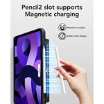 Double Layer Magnetic Folio Cover With Multiple Angles And Pencil Charging Support For Ipad Air 10 9 Case 5Th 4Th Generation 2022 2021 2020 2018