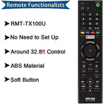 Remote Replacement for Sony Bravia TV Remote Control