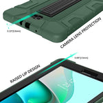 3 In 1 Heavy Duty Rugged Shockproof Protective Anti Scratch Case Compatible With Samsung Galaxy Tab A 10 1 2016 Case Sm T580 T585 T587