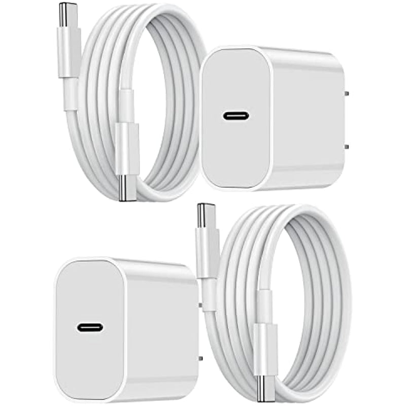 Ipad Pro Charger Block Usb C Fast Charging And Usb C To C Cable Cord