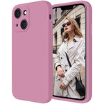 Silicone Upgraded Camera Protection Phone Case With 2 Screen Protectors For Iphone 14 Case