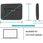 Protective Soft Padded Computer Carrying Bag for 14 15.6 Laptops 1301
