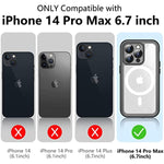 Full Body Shockproof Protective Case with Built in 9H Tempered Glass Screen Protector for iPhone 14 Pro Max 631