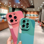 Heart Pattern Full Camera Lens Protective Slim Soft Shockproof Phone Case for iPhone 14 Pro Max 734