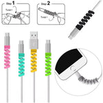 Jqyxss 30Pieces Charger Cable Saver Protector Usb Charging Cable Saver Phone Accessory For Cellphone Data Lines