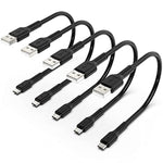 5 Pack Android Micro Usb Cable 2 0 Usb A To Micro Usb Charger Cord