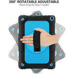 Shockproof Cover With Handle Strap Shoulder Strap Kickstand Protective Case For Onn 10 1 Model 100071485 2022 Released