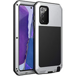 Galaxy Note 20 Case With Built In Screen Protector Aluminum Metal Tpu Rugged Outdoor Shockproof Military Heavy Duty Sturdy Protector Cover