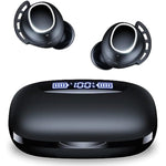 120H Playtime IPX7 Waterproof Ear Buds Power Display