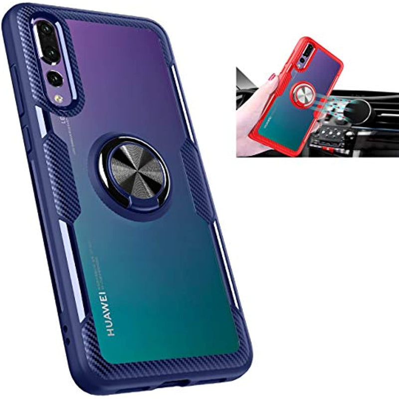 Huawei P20 Pro Case 360 Rotating Ring Kickstand Protective Case