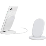 Google Pixel Stand Fast Wireless Charger Pixel Stand For Pixel 5 Pixel 4 Pixel 4Xl Pixel 3 And Pixel 3Xl W 6 Cleaning Wipes White