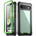 Google Pixel 6A Built In Screen Protector Full Body Hybrid Shockproof Rugged Cover
