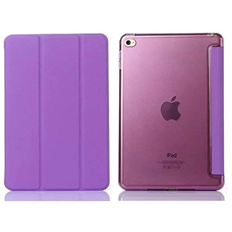 New Smart Magnetic Pu Leather Stand Cover Case For Apple Ipad Mini 1 2 3 Purple