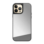 Casetify Mirror Case Magsafe Compatible For Iphone 13 Pro Max Silver On Black