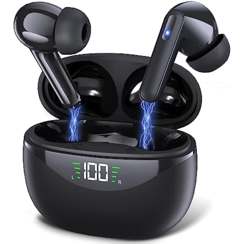 50H Deep Bass Ear Buds with 4 Noise Cancelling Microphone