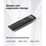 Universal Remote Control Replacement for VIZIO D-Series M-Series P-Series V-Series UHD LED LCD Smart TV