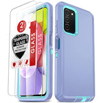 Samsung Galaxy A03S Phone Case With 2 Pack Tempered Glass Screen Protectors