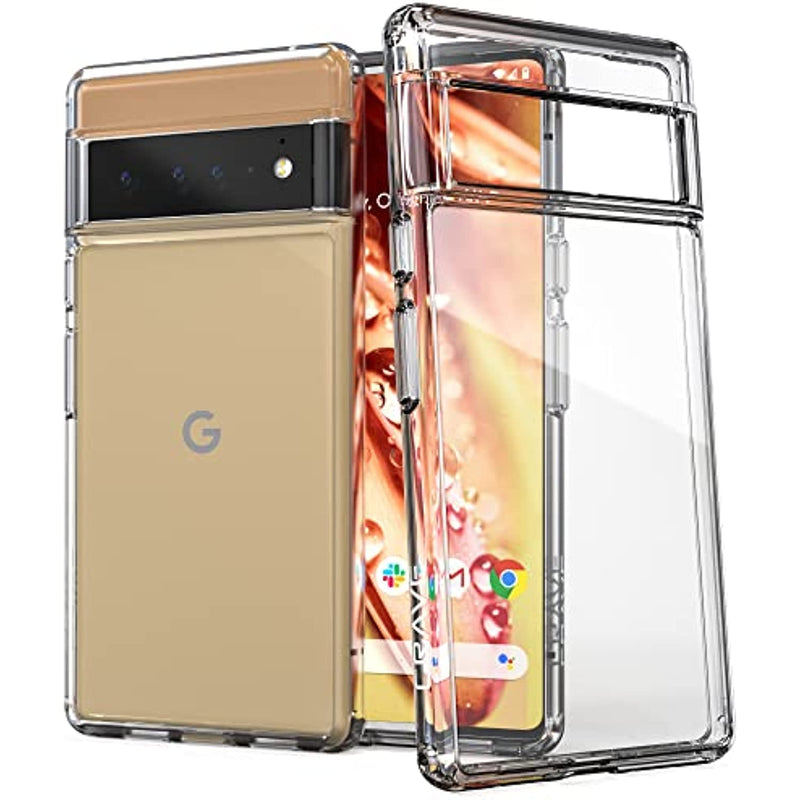 Clear Guard Shockproof Clear Case For Google Pixel 6 Pro