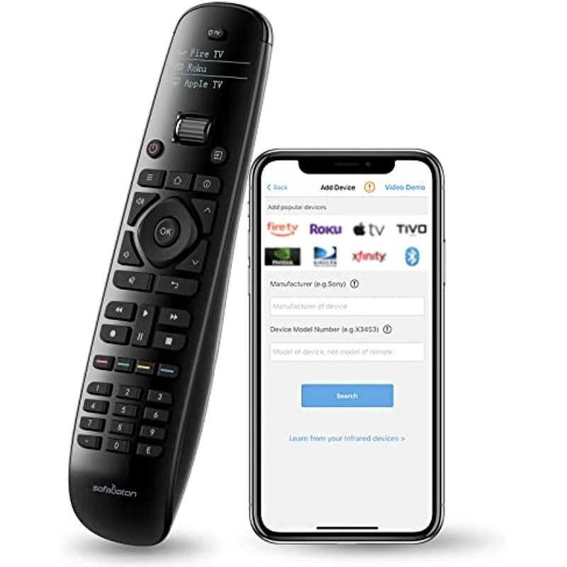 All in one Universal Remote with App Customization & Macro Button for Multiple Commands